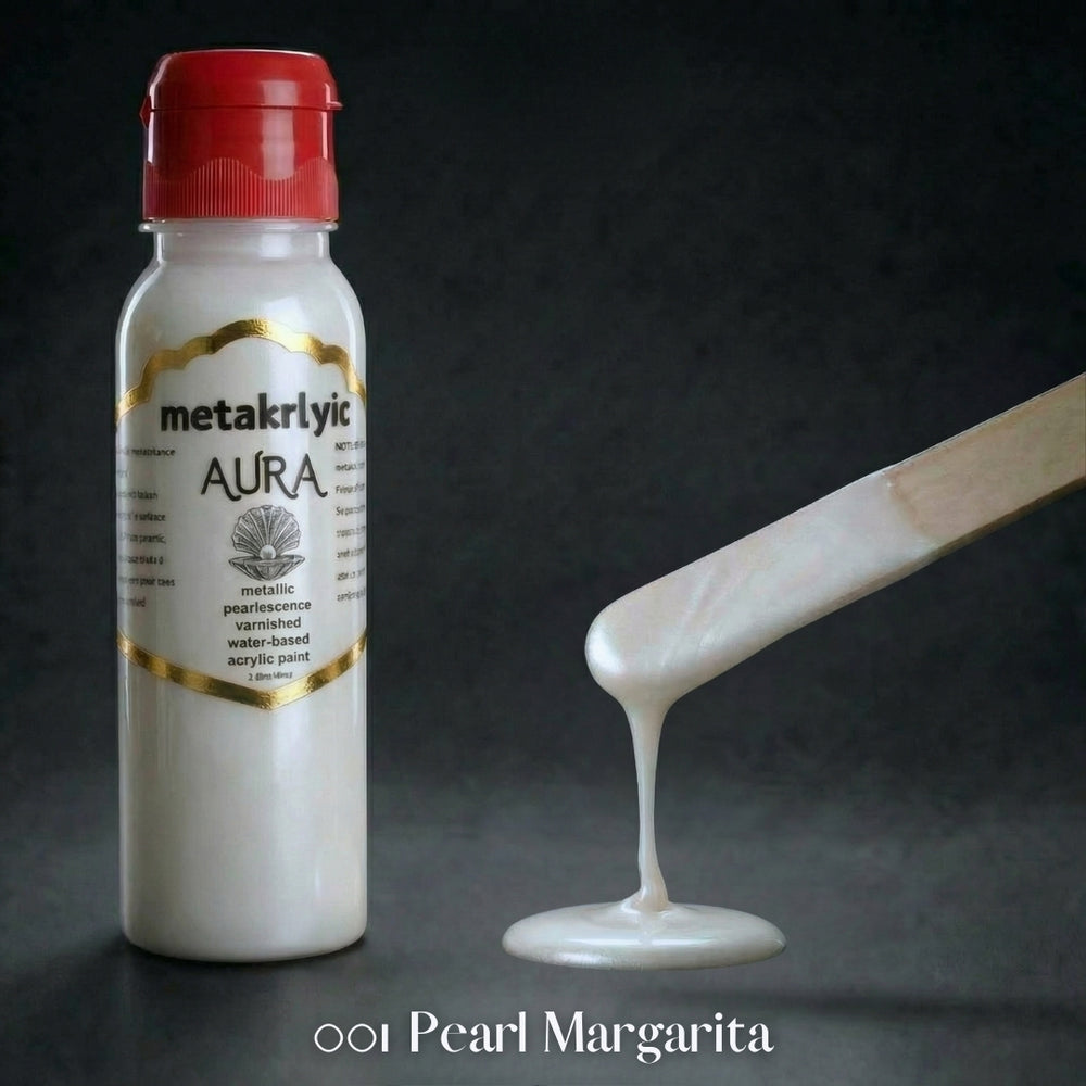 METAKRLYIC AURA – Soft Body Metallic Acrylic Paints 100ml
