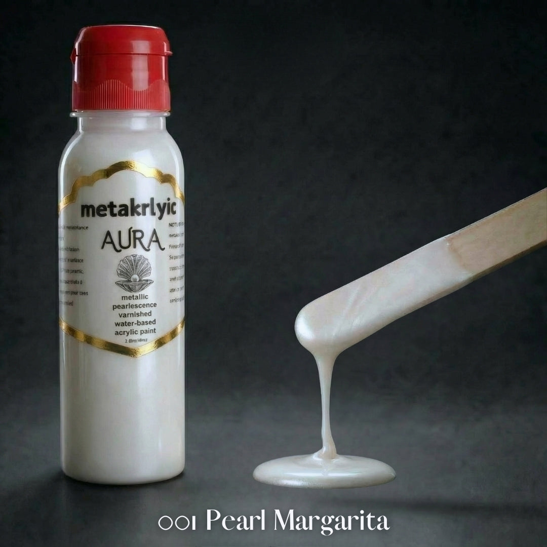 METAKRLYIC AURA – Soft Body Metallic Acrylic Paints 100ml
