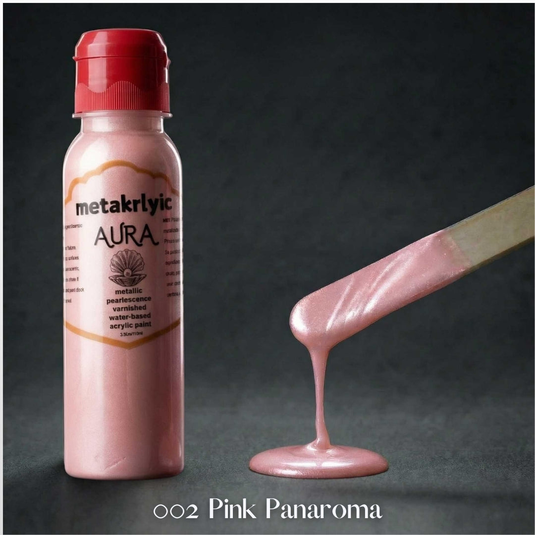 METAKRLYIC AURA – Soft Body Metallic Acrylic Paints 100ml