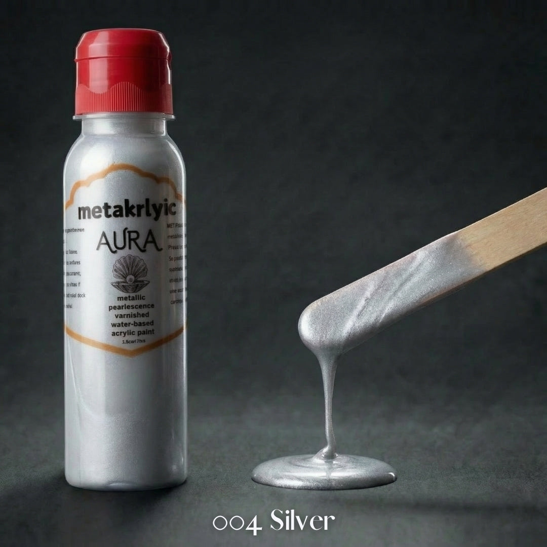 METAKRLYIC AURA – Soft Body Metallic Acrylic Paints 100ml