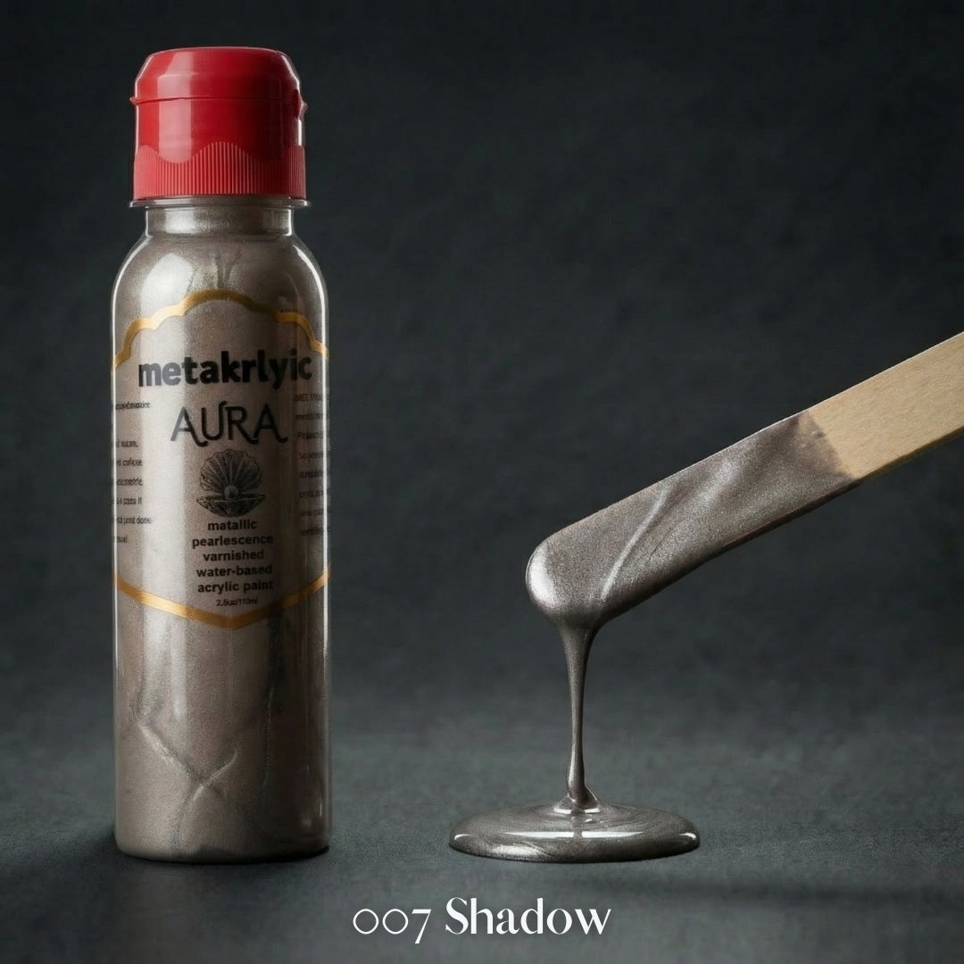 METAKRLYIC AURA – Soft Body Metallic Acrylic Paints 100ml