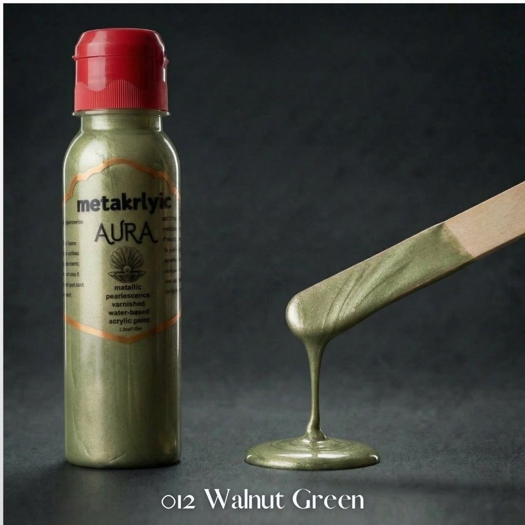 METAKRLYIC AURA – Soft Body Metallic Acrylic Paints 100ml
