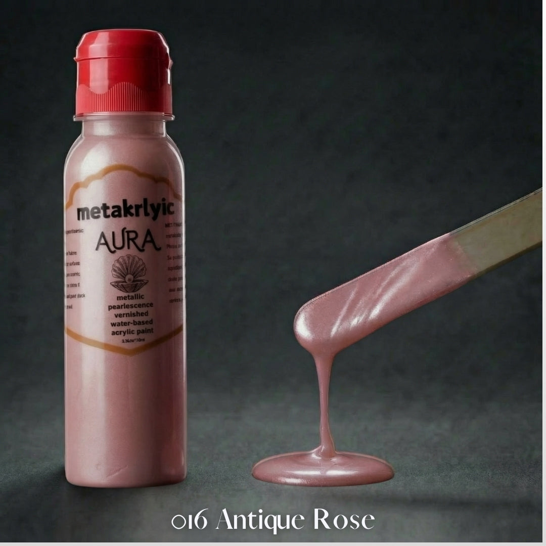 METAKRLYIC AURA – Soft Body Metallic Acrylic Paints 100ml