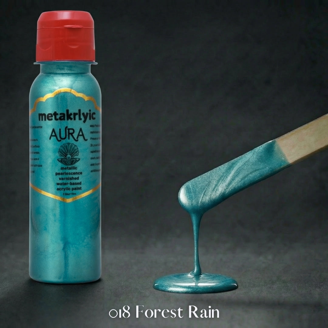 METAKRLYIC AURA – Soft Body Metallic Acrylic Paints 100ml