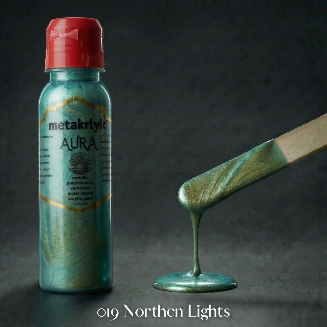 METAKRLYIC AURA – Soft Body Metallic Acrylic Paints 100ml