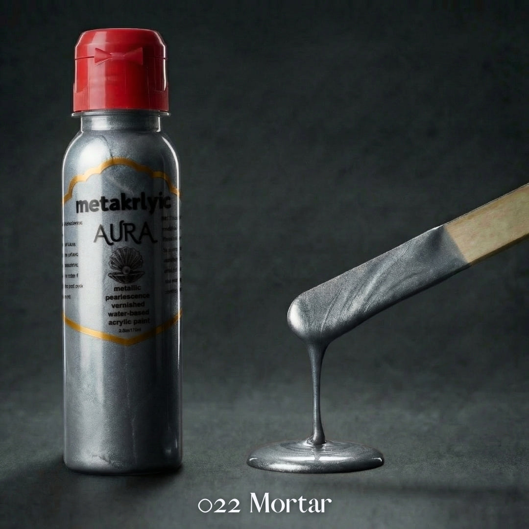 METAKRLYIC AURA – Soft Body Metallic Acrylic Paints 100ml
