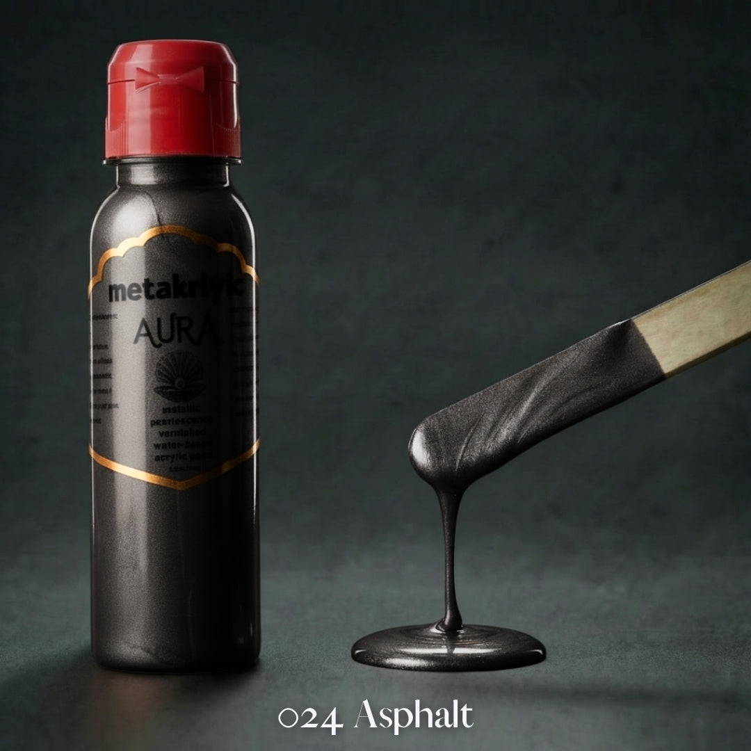METAKRLYIC AURA – Soft Body Metallic Acrylic Paints 100ml